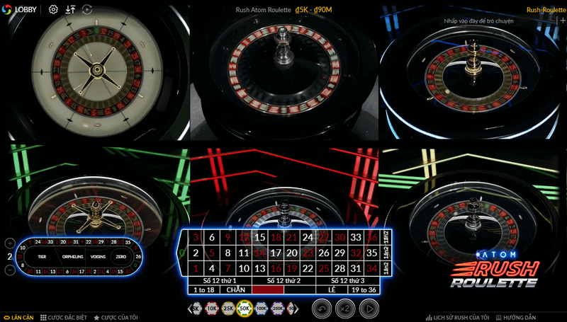 roulette trực tuyến dafabet