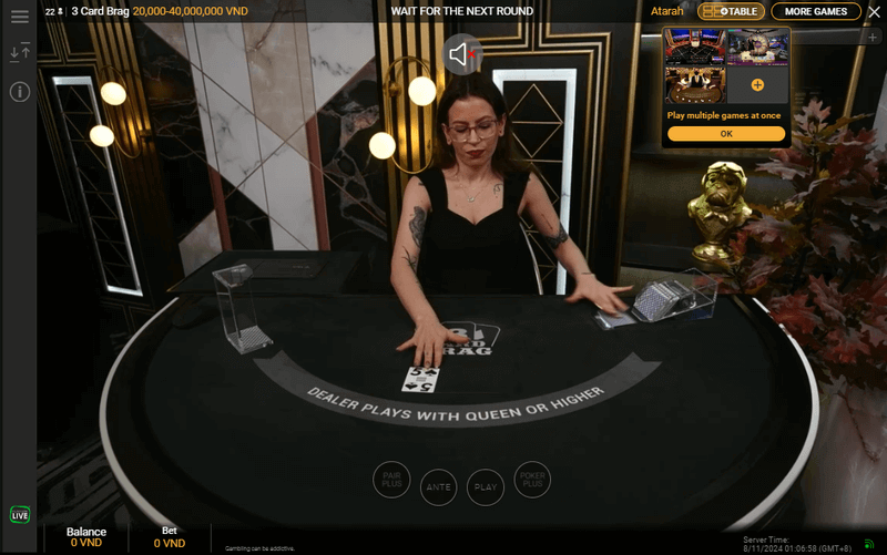 trò chơi live game tại sòng bạc dafabet